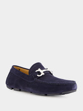Ferragamo Midnight Blue Driver with Gancini Ornament