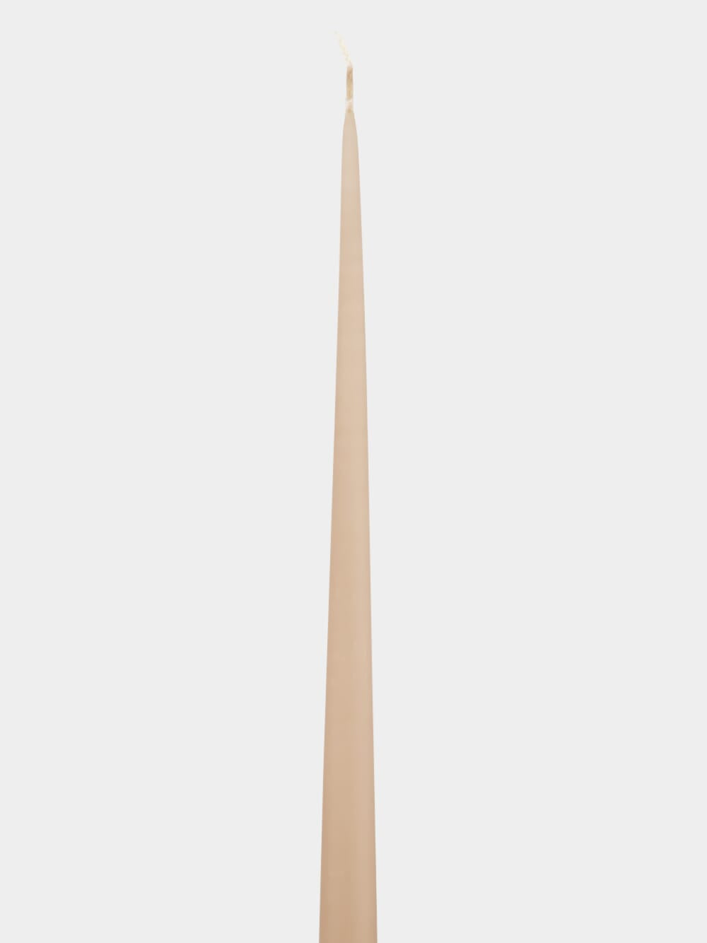 Taper Candle 42cm Soft Clay