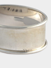 Leitão & Irmão Silver Oval Half-Round Napkin Ring