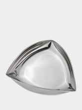 Leitão & Irmão Silver Plated Triangular Bowl