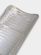 Leitão & Irmão Silver Giant Razor Clam Tray