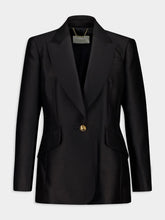 Zimmermann Black Hypnotic Tailored Jacket