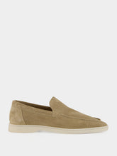 Aurélien Light Grey Yacht Calfskin Loafers