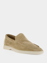 Aurélien Light Grey Yacht Calfskin Loafers