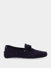 Aurélien Navy Blue Suede Driving Shoes