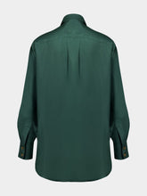 Zimmermann Pine Pavilion Silk Relaxed Shirt