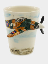 Blue Witch Army Green Spitfire Coffee Mug