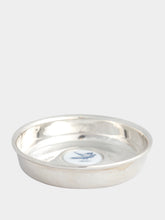 Leitão & Irmão Silver Small Tray with Portuguese Phoenix Tile