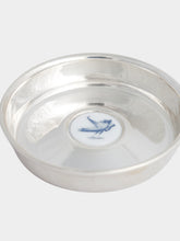 Leitão & Irmão Silver Small Tray with Portuguese Phoenix Tile