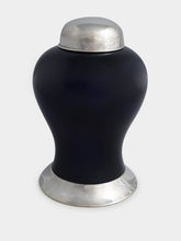 Leitão & Irmão Cobalt Blue Small Porcelain Jar