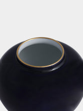 Leitão & Irmão Cobalt Blue Small Porcelain Jar
