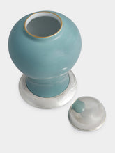 Leitão & Irmão Malibu Green Small Porcelain Jar