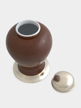 Leitão & Irmão Brown Medium Porcelain Pot
