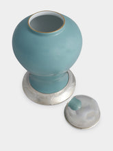 Leitão & Irmão Malibu Green Medium Porcelain Jar