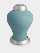 Leitão & Irmão Malibu Green Large Porcelain Jar