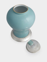 Leitão & Irmão Malibu Green Large Porcelain Jar