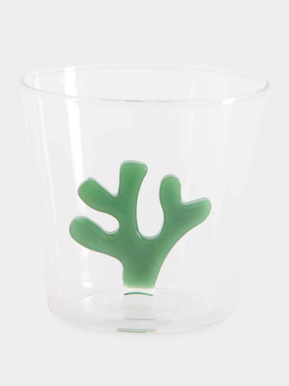 Green Coral Reef Tumbler Glass