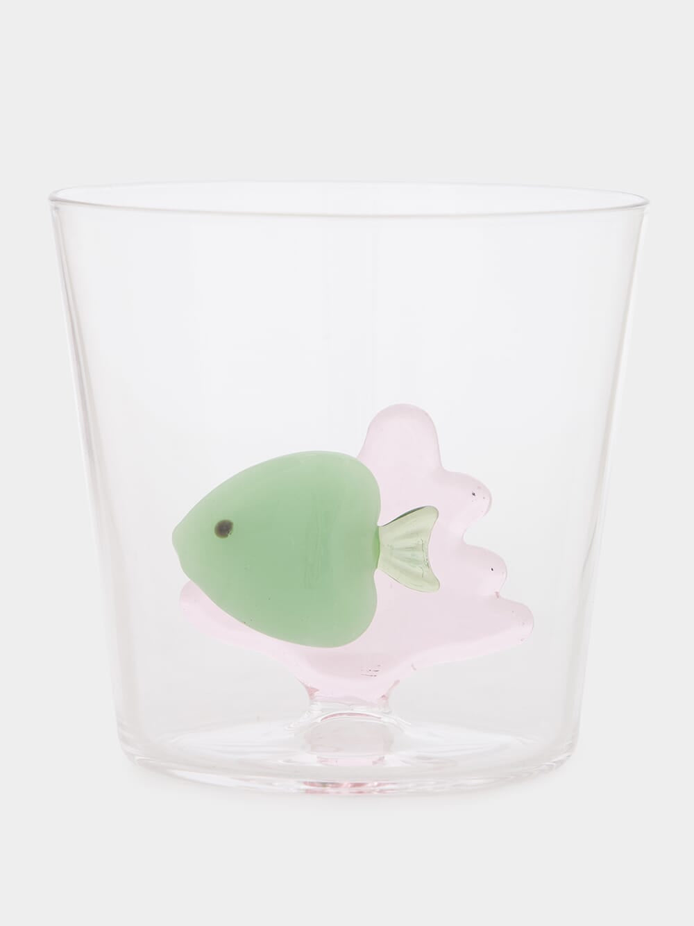 Green Fish Pink Seaweed Tumbler