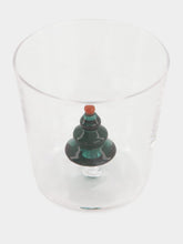 Ichendorf Milano Glass Tumbler with Petrol Blue Tree
