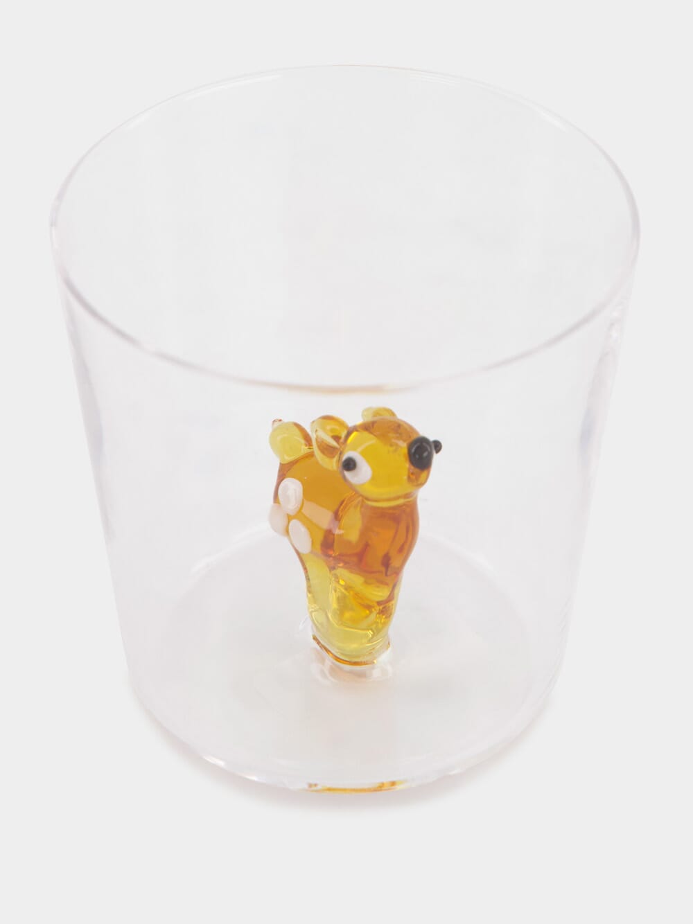 Glass Tumbler with Lonely Fawn Design