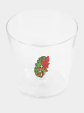 Ichendorf Milano Glass Tumbler with Christmas Wreath