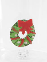 Ichendorf Milano Glass Tumbler with Christmas Wreath