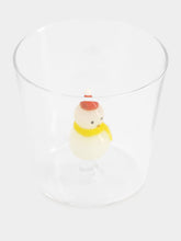 Ichendorf Milano Glass Tumbler with Snowman