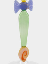 Ichendorf Milano Schiaccianoci Blue Candy Candleholder