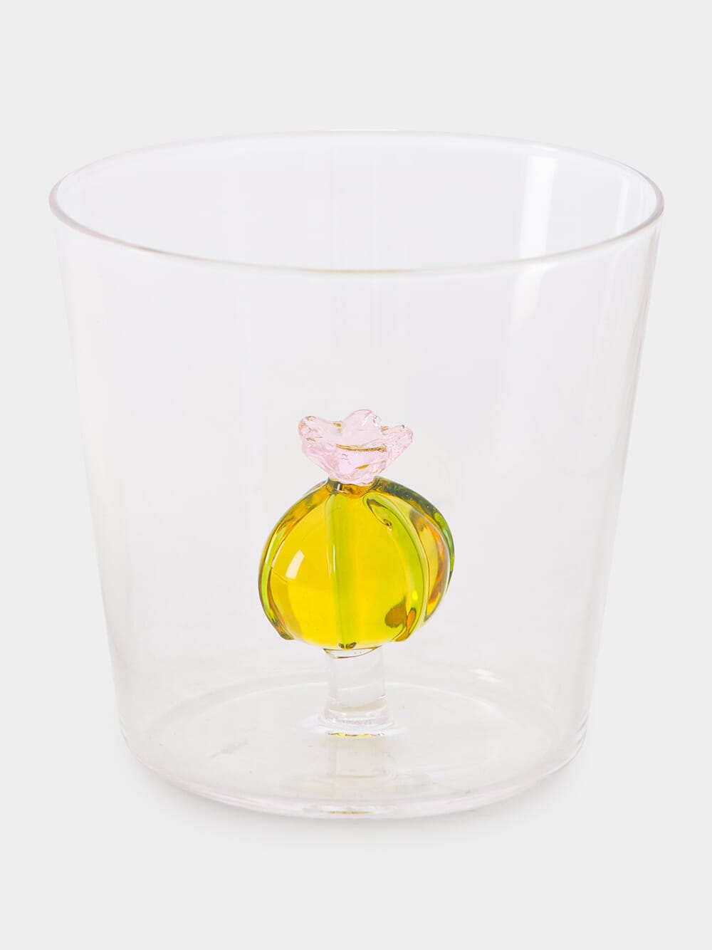 Cactus Pink Flower Tumbler