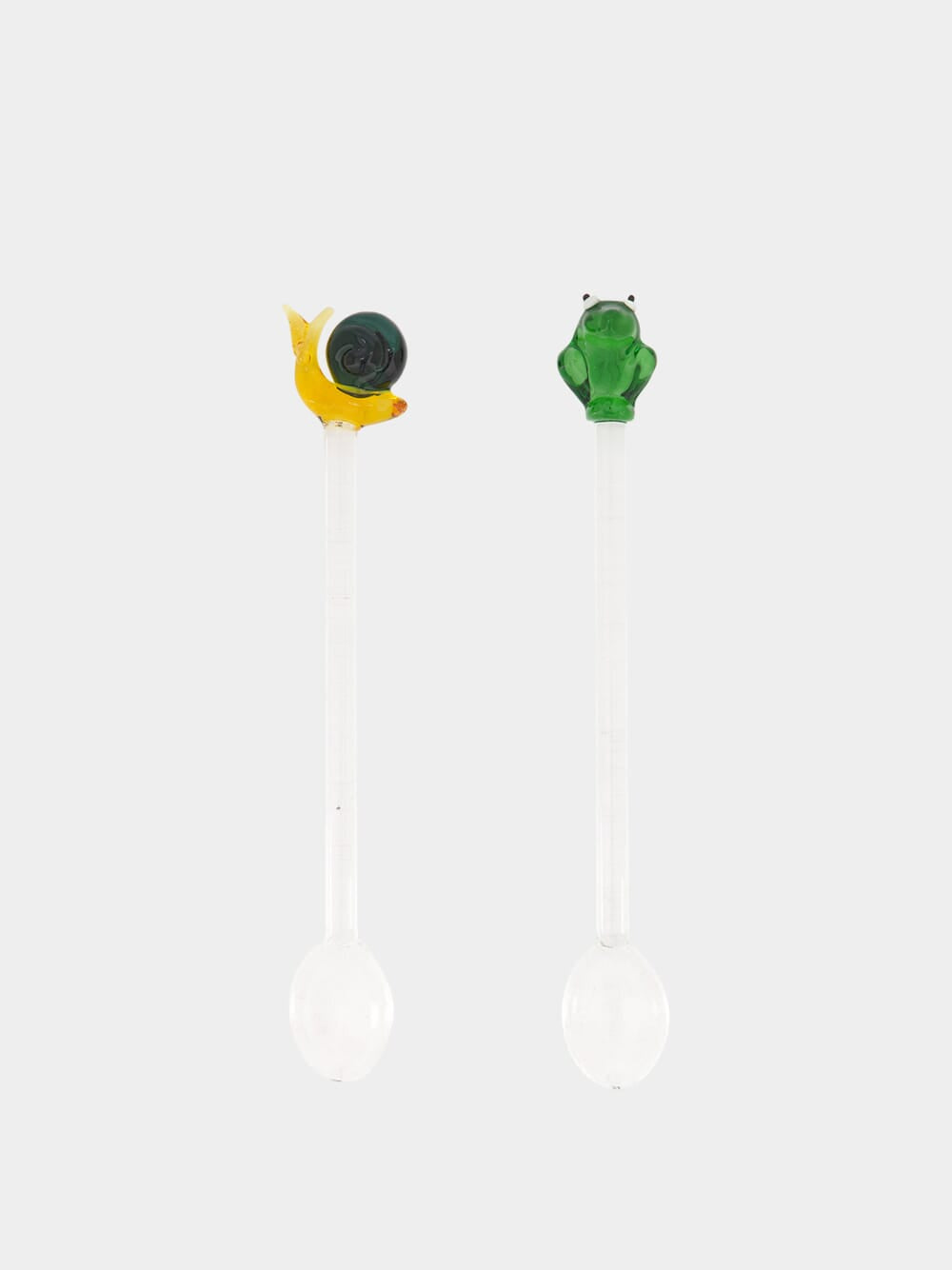 Set of 2 Snail and Frog Spoons