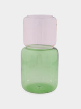 Ichendorf Milano Green and Pink Revolve Vase