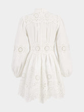Zimmermann Ivory Acacia Broderie Mini Dress