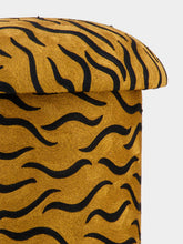 Doing Goods Maya Tiger Embroidered Stool