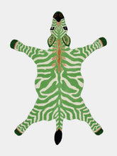 Doing Goods Grassy Zebra Large Rug