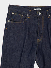Auralee Indigo Hard Twist Denim Regular Jeans