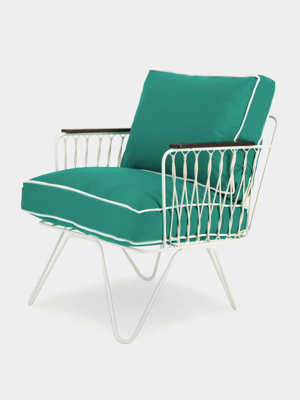 Croisette Green Armchair