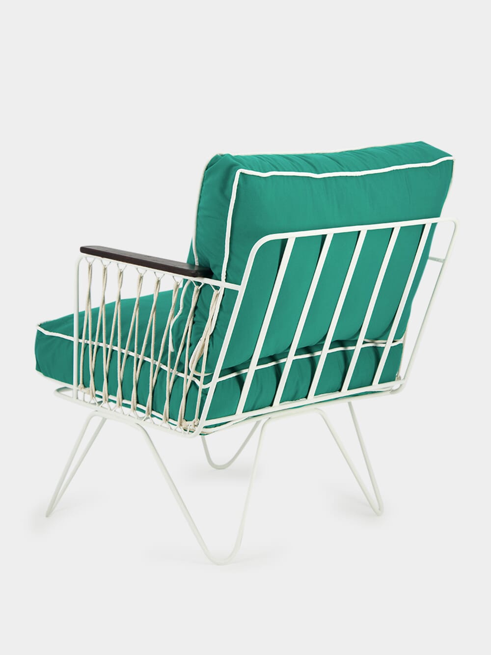 Croisette Green Armchair