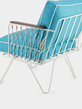 Honoré Croisette Light Blue Armchair