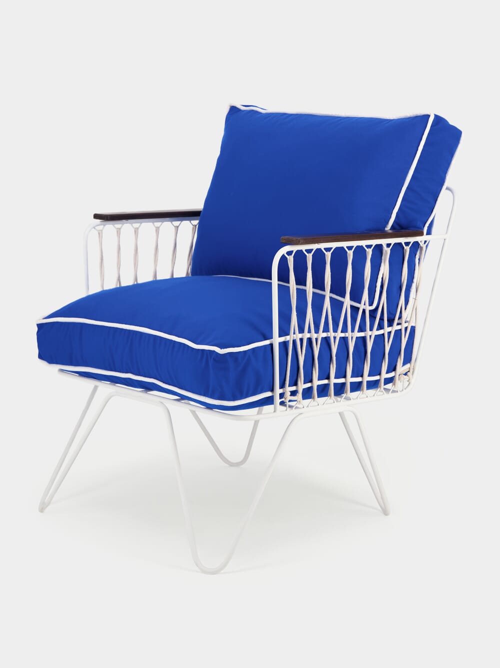 Croisette Blue Armchair