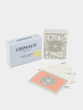 Grimaud N°201 Playing Cards in Coral Red