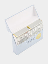 Grimaud N°300 Bridge Card Set in Dolphin Blue and Coral Red