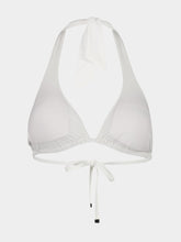 Dolce & Gabbana White Bikini Top