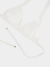 Dolce & Gabbana White Bikini Top
