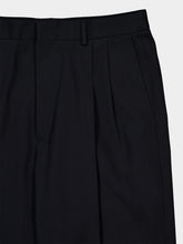 Valentino Garavani Navy Blue Cotton Gabardine Chino Trousers