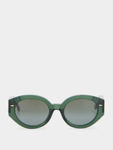 Ahlem Art Deco Dark Green Sunglasses