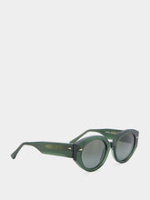 Ahlem Art Deco Dark Green Sunglasses