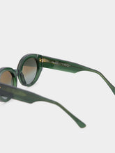 Ahlem Art Deco Dark Green Sunglasses