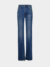 Tom Ford Blue Flare Fit Japanese Stonewashed Jeans