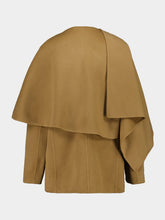 Altuzarra Saddle Brown Dak Cape Coat