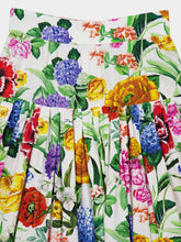 Dolce & Gabbana Maxi Floral Ruffled Skirt